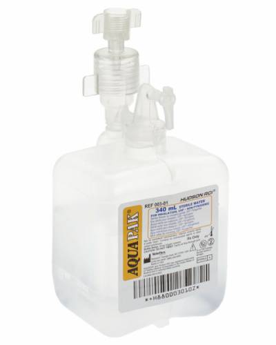 Umidificator preumplut cu apa sterila AQUAPAK 340ml