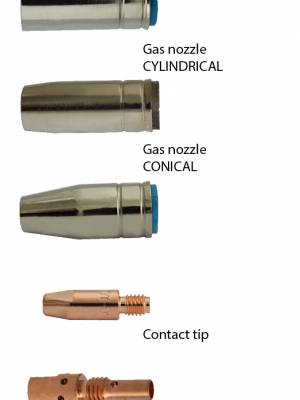 Imagine 2 Pistolet sudare MIG-MAG GCE MIGSTAR PRO 252, 4m, racire cu gaz