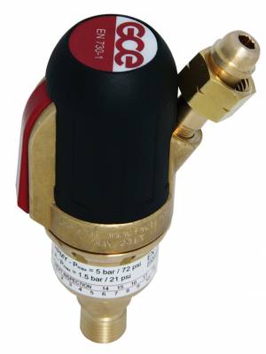 Imagine 1 Opritor flacara acetilena/propan regulator GCE SAFE-GUARD-5